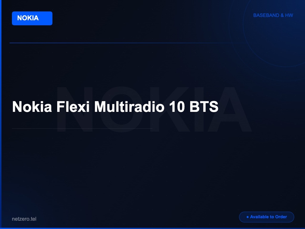 Nokia Flexi Multiradio 10 BTS