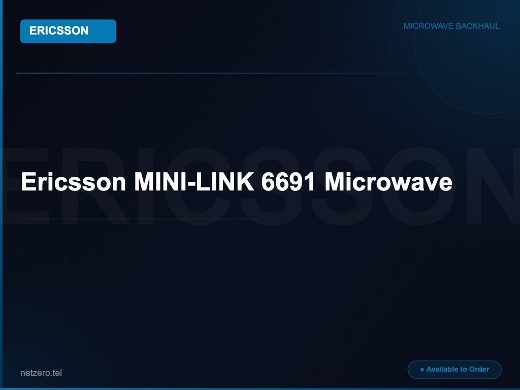 Ericsson MINI-LINK 6691 Microwave